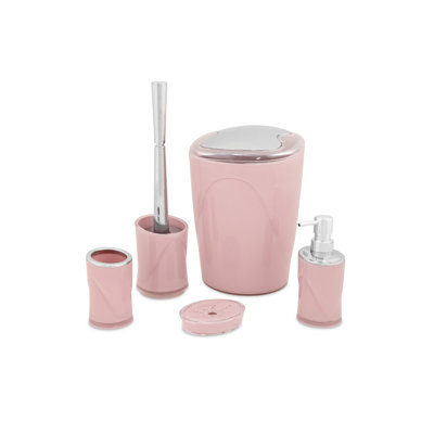 ClearAmbient 5-tlg. Badezimmerzubehör-Set DeGrailly | Wayfair.de